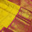 Thumbnail: Yellow Coloured With Pink Jari Border Traditional Wedding Silk Sarees