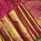 Thumbnail: Magenta Pink Colour Gold Jari Wedding Semi Silks Saree