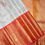 Thumbnail: Silver With Peach Pink Colour Gold Pure Jari Tissue Wedding Silks Saree