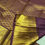 Thumbnail: Light Bistha Green Coloured With Brown Border Traditional Silk Sarees