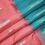 Thumbnail: Peach Pink With Sky Blue Colour Gold Silver Jari Soft Silks Saree