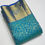 Thumbnail: Mayil Blue Coloured Peacock Design Traditional Silk Sarees