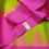 Thumbnail: Parrot Green Coloured With Pink Temple Border Traditional Silk Sarees