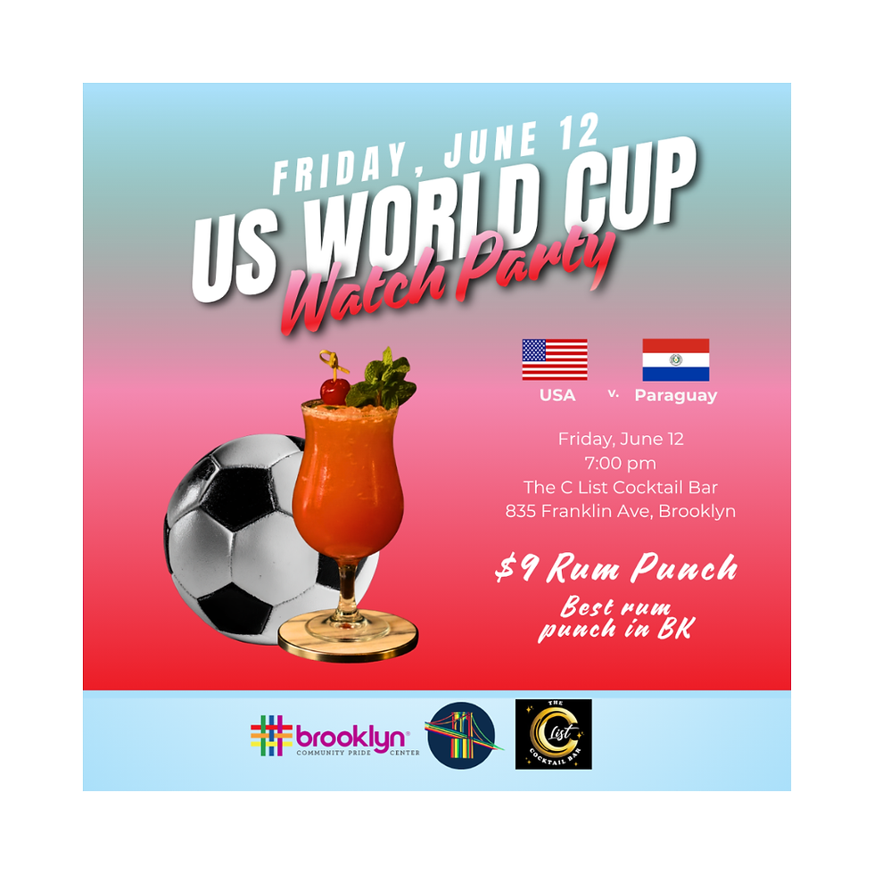 USA v. Paraguay | LGBTQ+ World Cup Watch Party Series