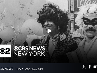 CBS News New York: Marsha P. Johnson stood on the front lines against transphobia