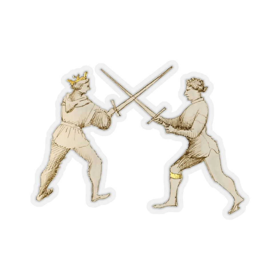 Thumbnail: Mandritto Stretto Master Kiss Cut Sticker