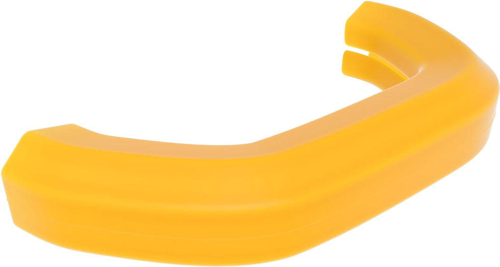 Thumbnail: 2 Pack Tow Hook Covers Compatible with Rivian R1T/R1S Accessories (Yellow)