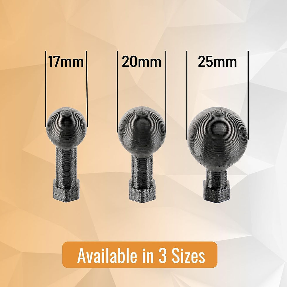 Thumbnail: Phone Mount Dash Anchor with 17mm Ball Mount for Rivian R1T & R1S 2022-2025 - M