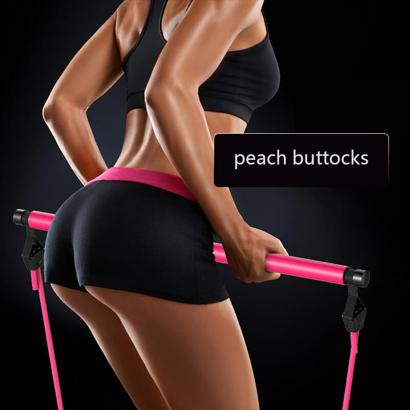 Thumbnail: Women’s Fitness Resistance Bar for Home Workouts