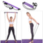 Thumbnail: Women’s Fitness Resistance Bar for Home Workouts