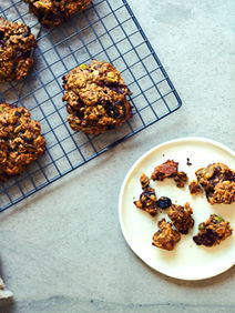 Superfood Gluten Free Cherry and Dark Chocolate Cookies