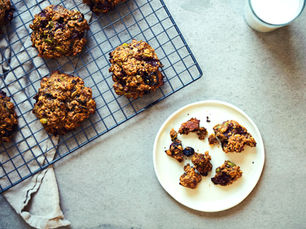 Superfood Gluten Free Cherry and Dark Chocolate Cookies