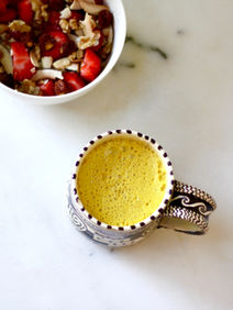 Turmeric Latte & 5 Nutrition Tips for Breast Cancer Prevention