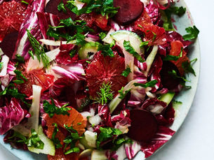 Winter Radicchio, Blood Orange & Fennel Salad
