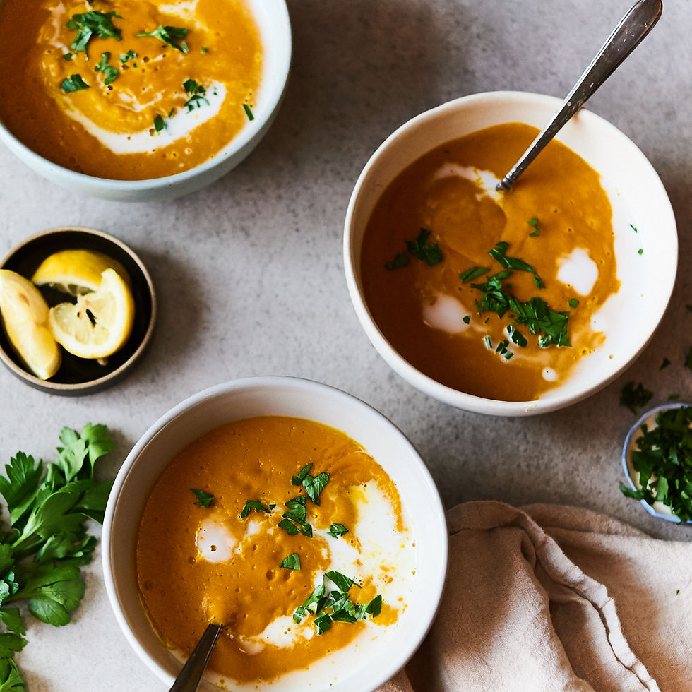 Cozy Kabocha Squash Turmeric Soup