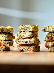 Coconut Flour Savory Snack Bread