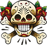 Colorful Skull
