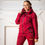 Thumbnail: Women's Signature Tech Fleece Tracksuit (Burgundy)