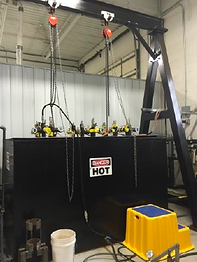 fiberglas pipe testing equipment