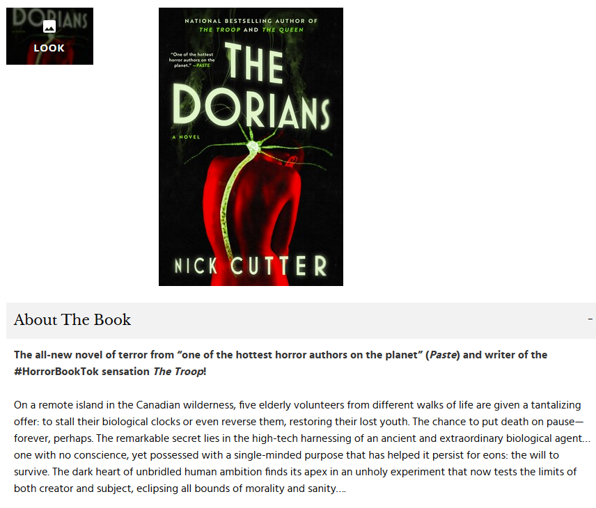 Review: The Dorians (Horror)