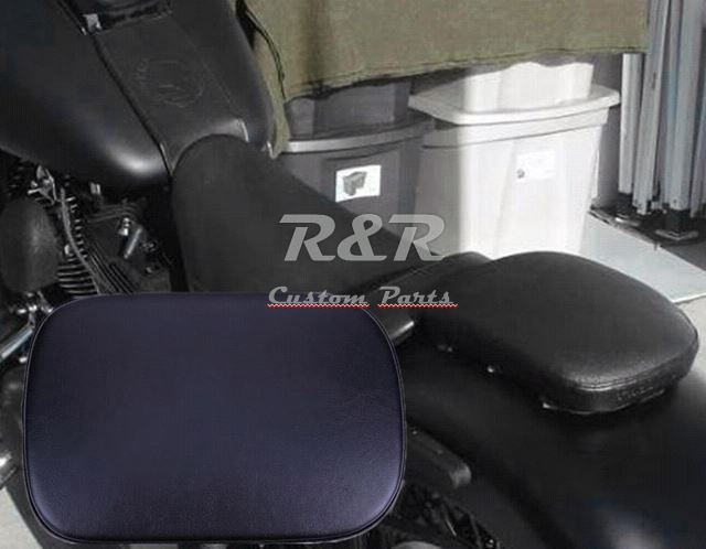 Miniatura: Banco Pillow Traseiro Ventosa Removível Harley Davidson, Custom, Bobber