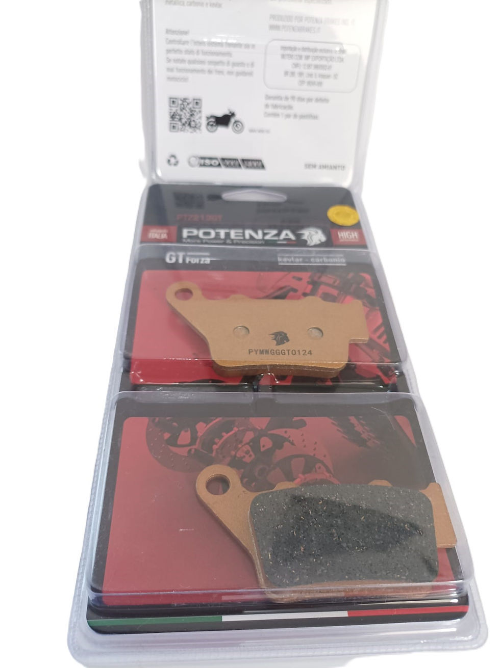 Miniatura: Pastilha  freio traseira para TRIUMPH  675/675R 2013 em diante.