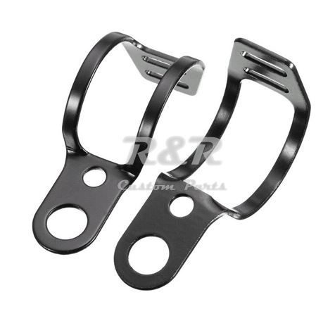 Miniatura: Suporte Para Piscas Adaptador Universal 30 A 39mm Preto - par