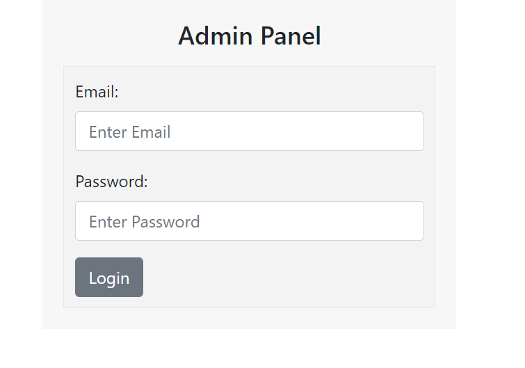 Admin Panel ( PHP, SQL, AJAX, HTML, CSS)