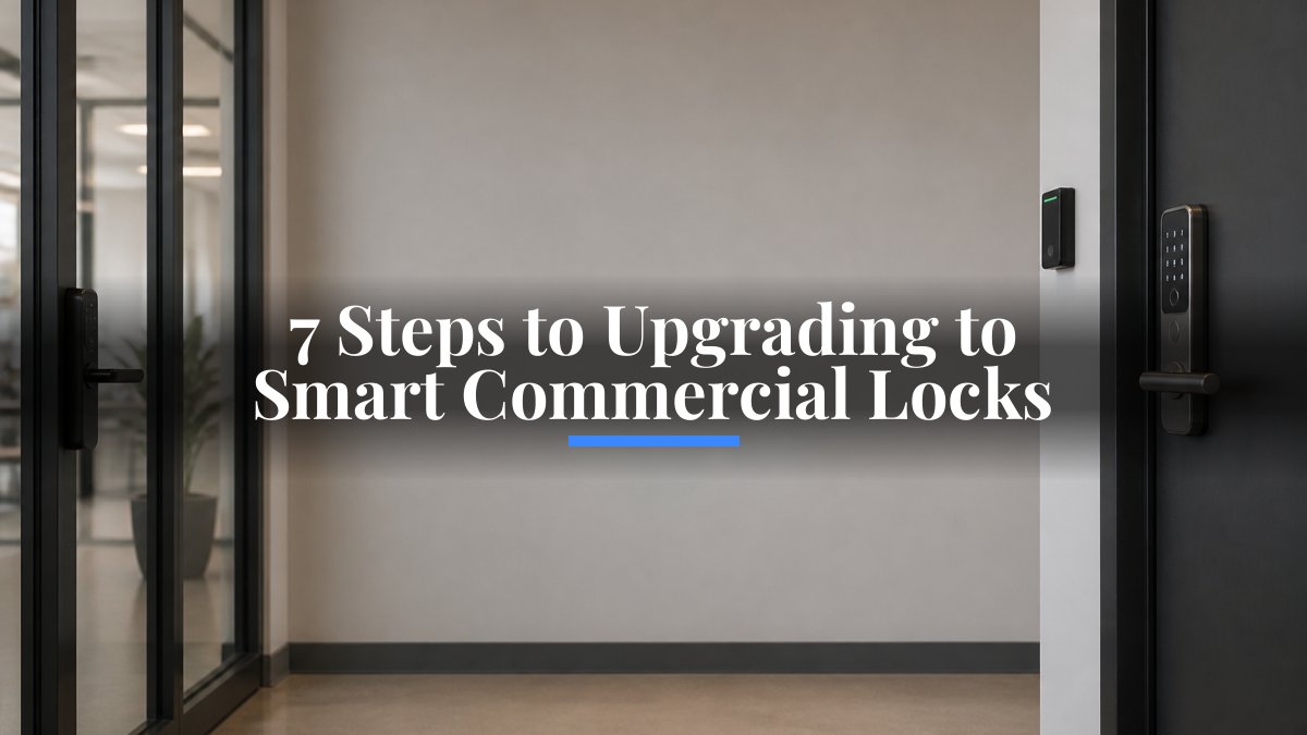 7 Steps to Upgrading to Smart Commercial Locks