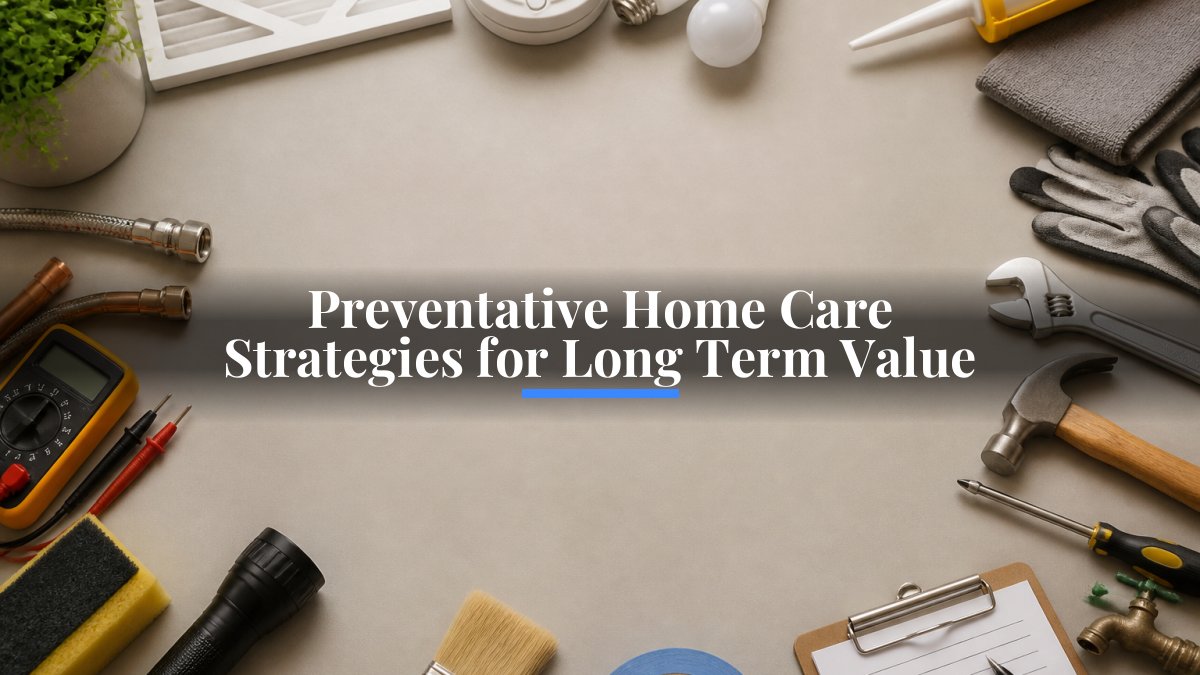 Preventative Home Care Strategies for Long Term Value
