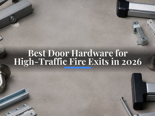 Best Door Hardware for High-Traffic Fire Exits in 2026