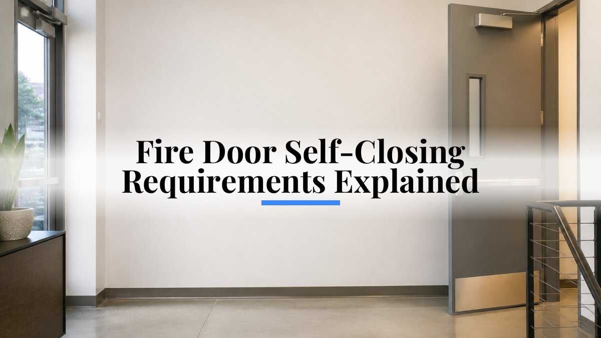 Fire Door Self-Closing Requirements Explained