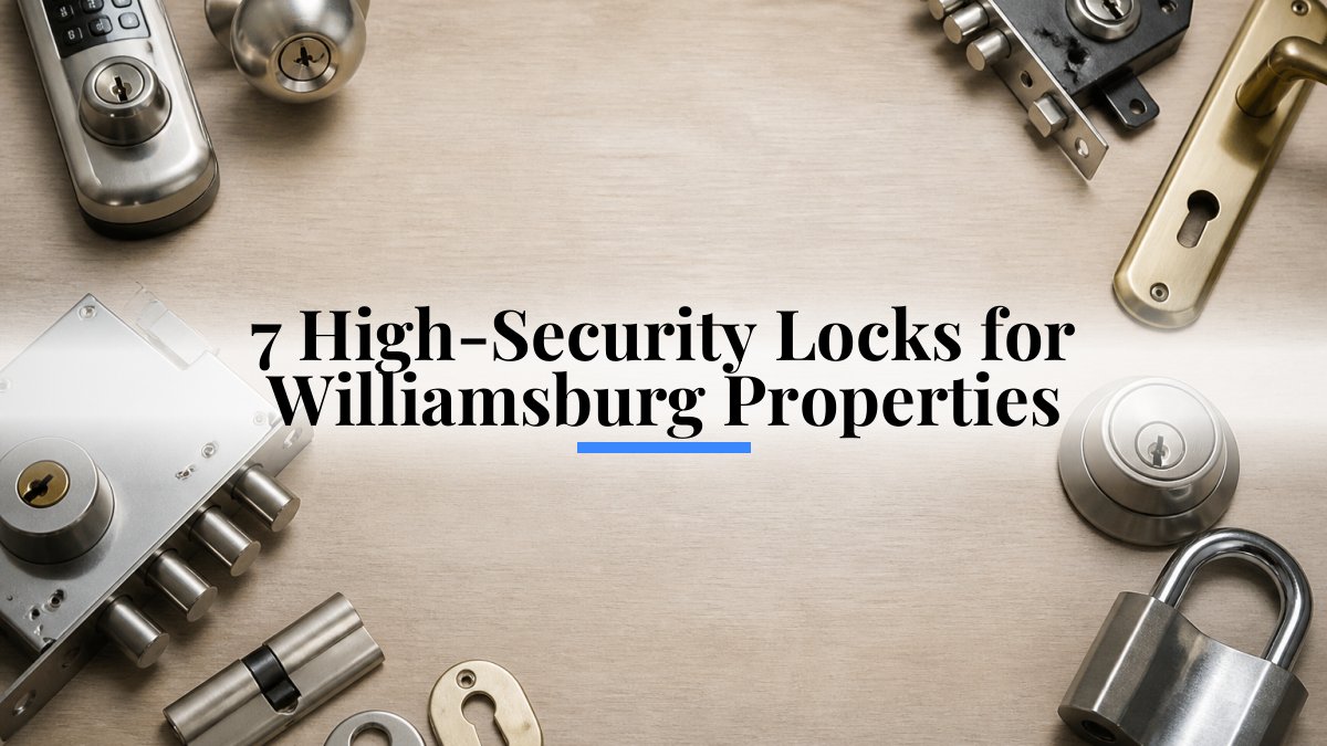 7 High-Security Locks for Williamsburg Properties