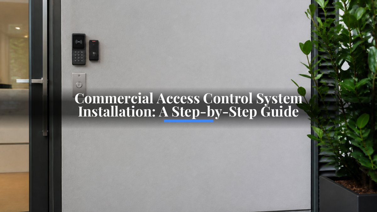 Commercial Access Control System Installation: A Step-by-Step Guide