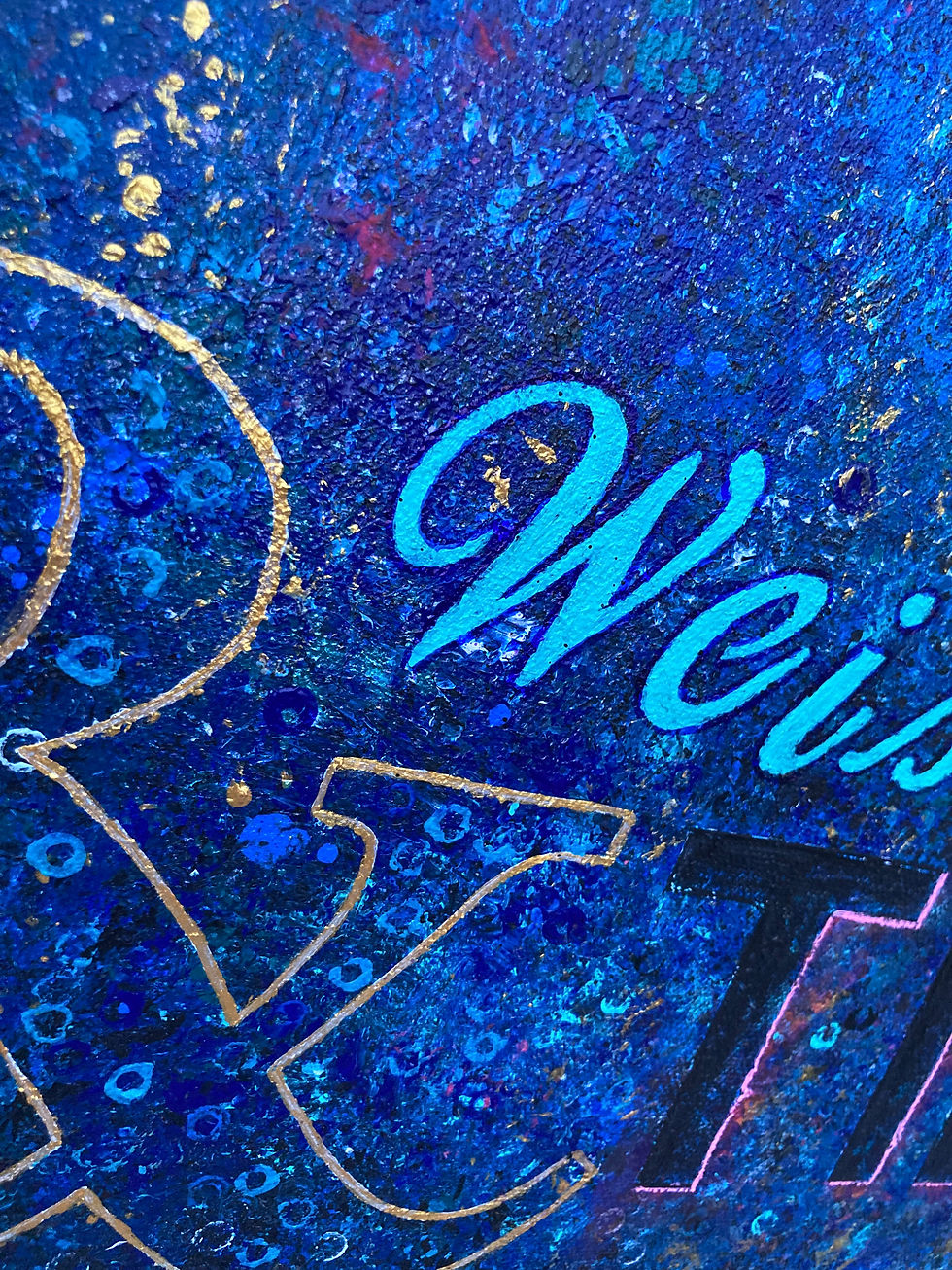 Miniaturbild: Original-Kunstwerk "Into the blue"