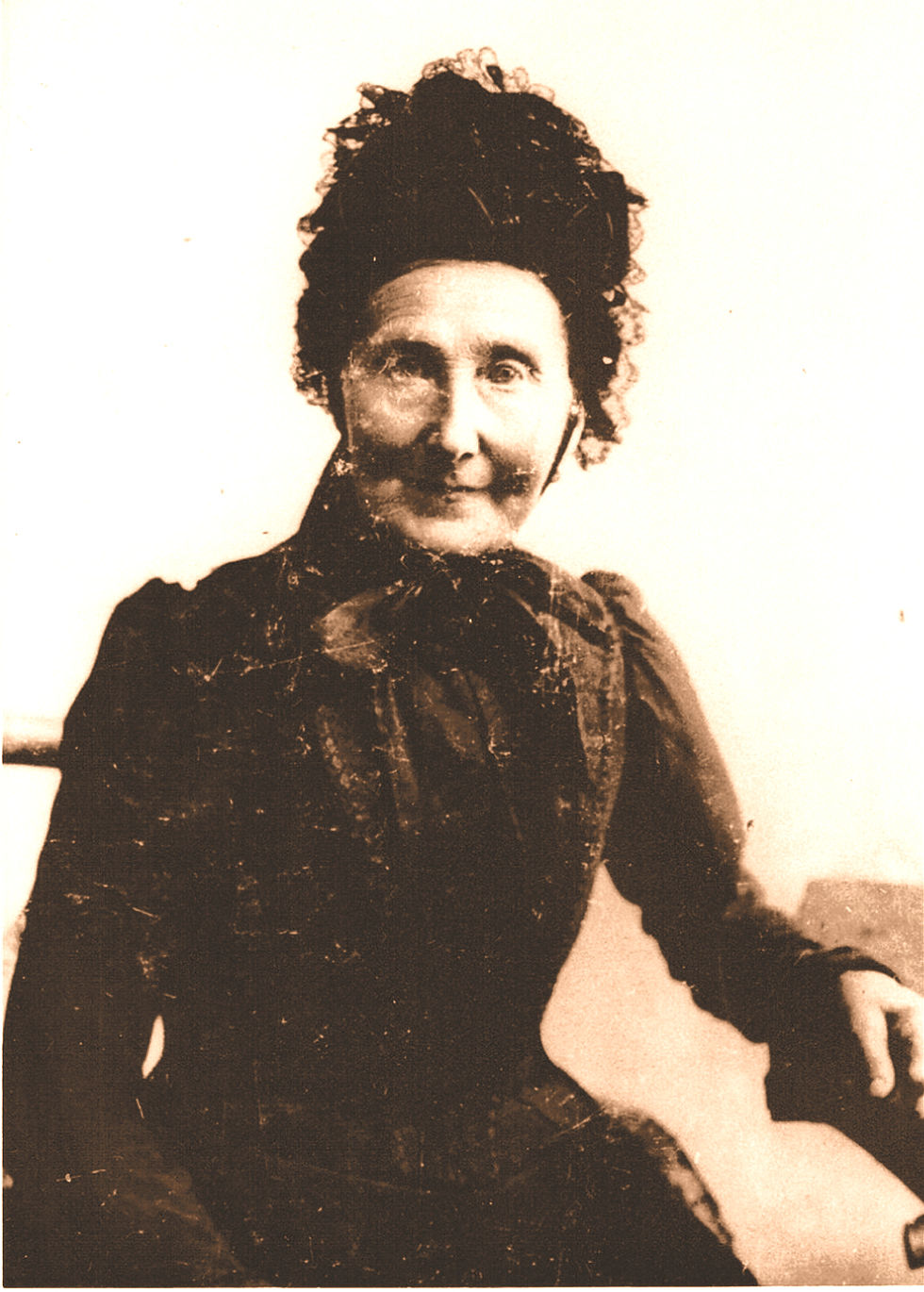 Geske Gewald (1835-1914), die zweite Frau von Frikko Ahlrichs Sinning (1834-1909), von welchem leider kein Bild existiert