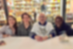 With students and Larry Kramer