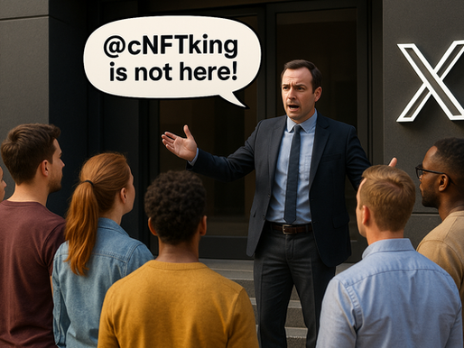 Breaking: SHOWTIME (@cNFTking) leaves X!