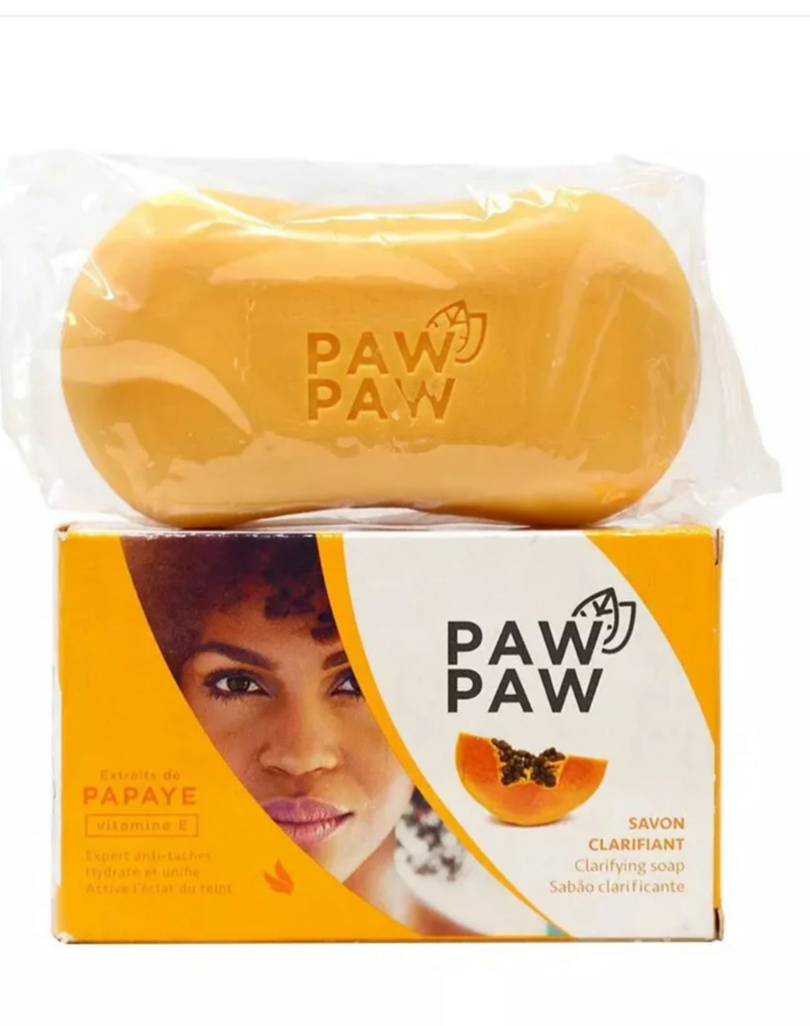 PAW PAW – Clarifying Soap with Papaya Extract & Vitamin E, 180g