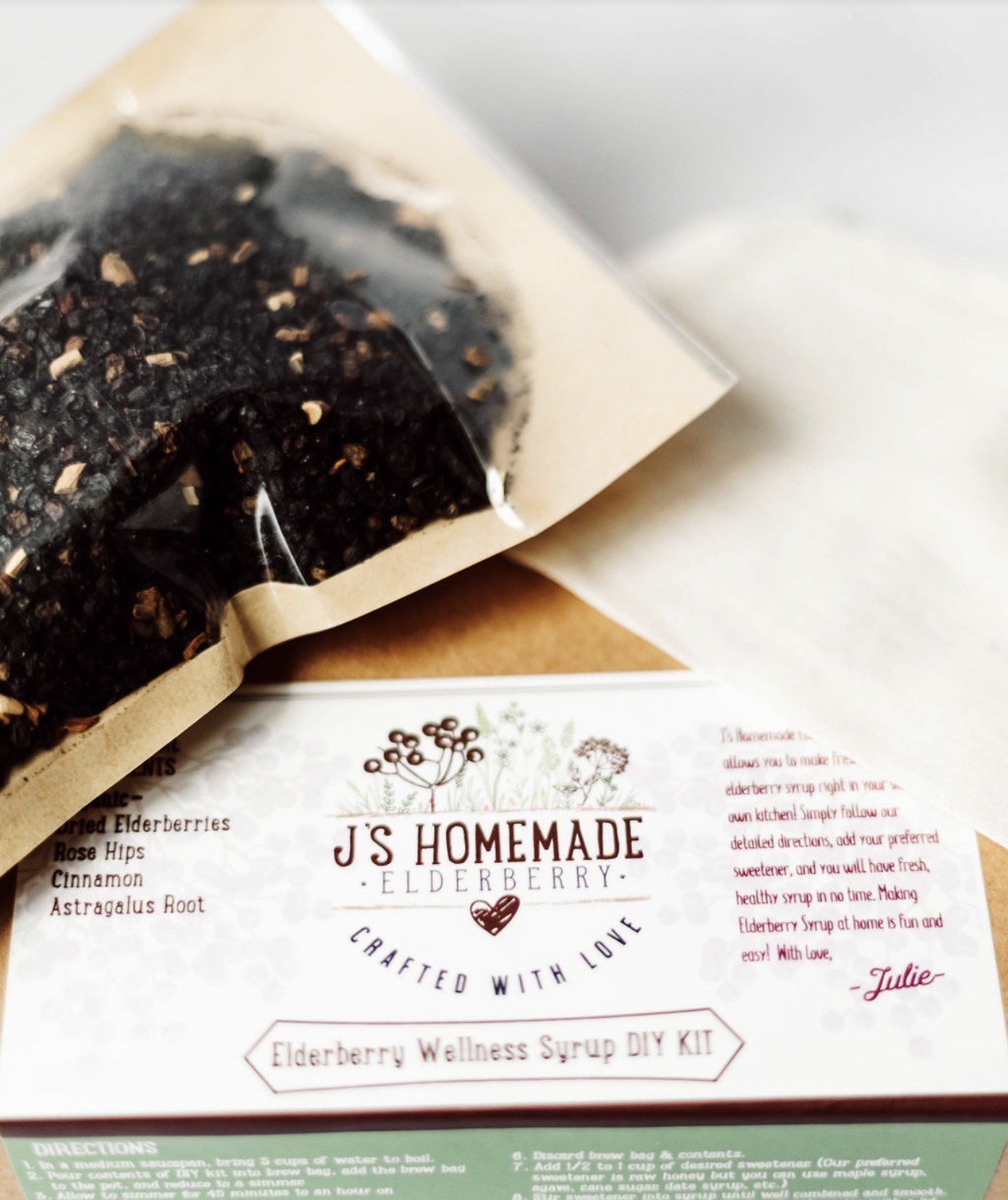 Elderberry Syrup DIY Kit