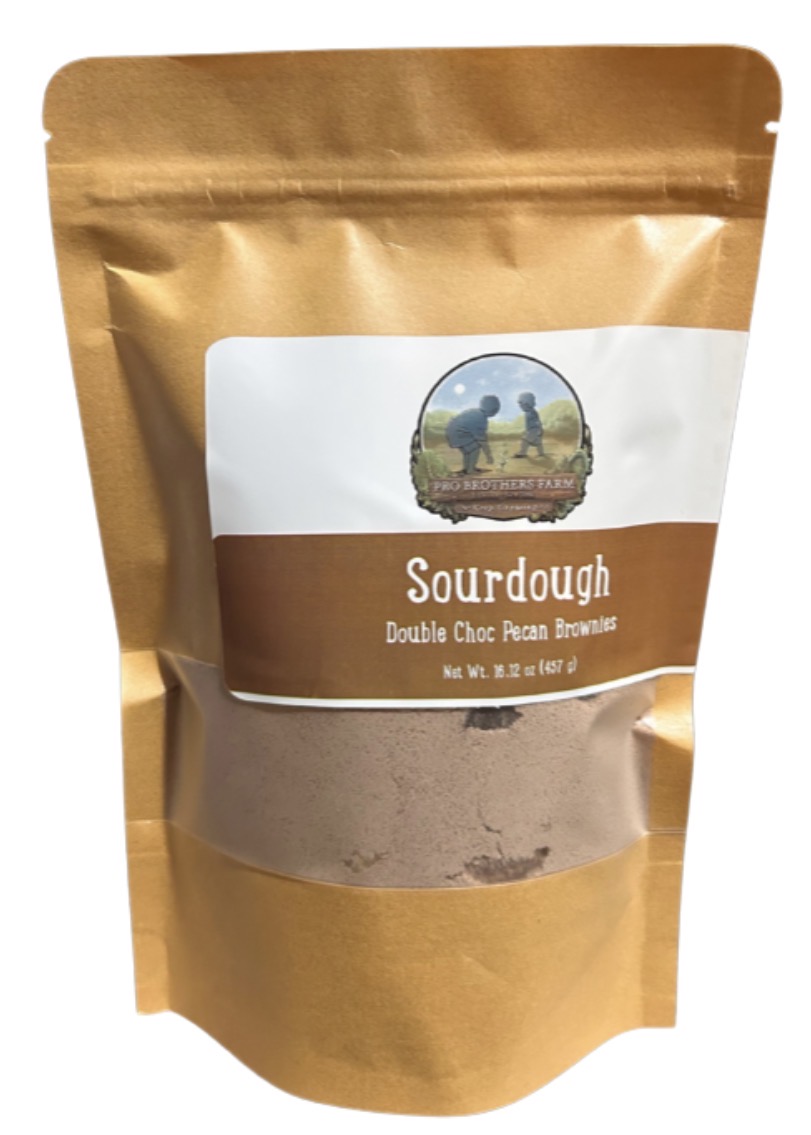 Sourdough Double Choc Pecan Brownie Mix