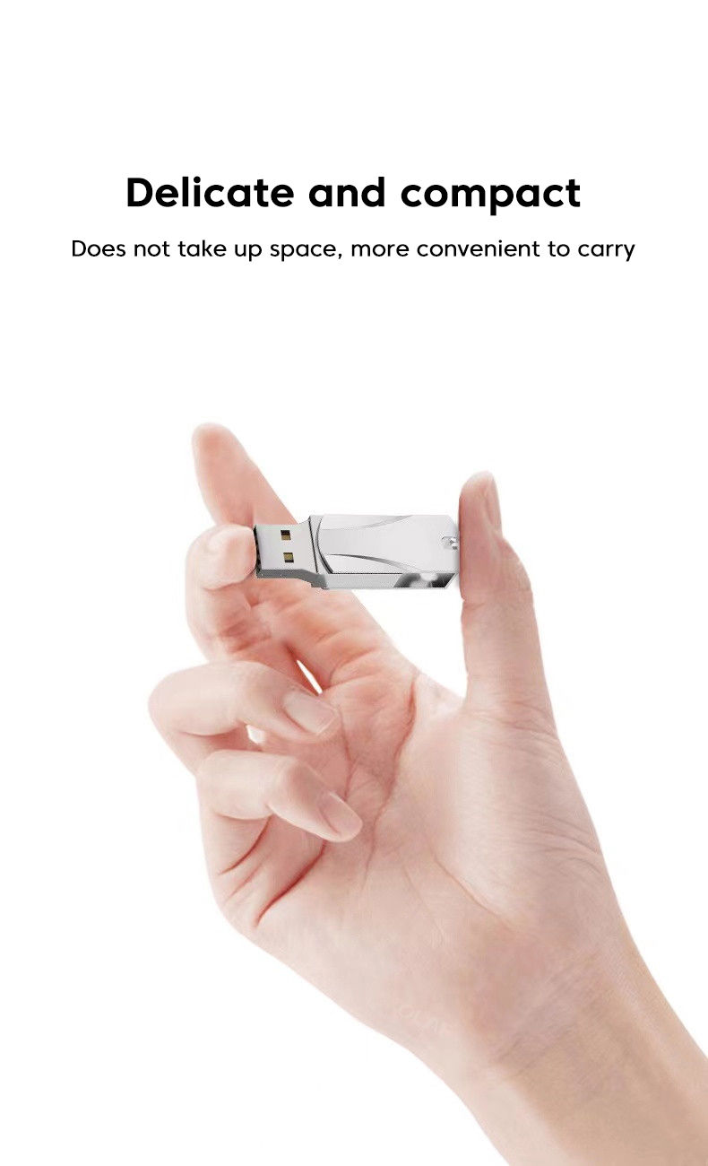 Thumbnail: New Mini Portable SSD Hard Drive 3.0 High-speed Flash Drive 512G USB PEN DRIVE E