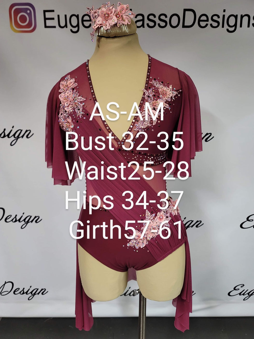 Thumbnail: Brand New Stunning  Dance Costume in Adult Small/Medium