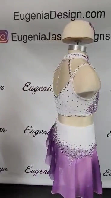 Thumbnail: Brand New Spectacular Dance Costume in Child XL or Adult XS 