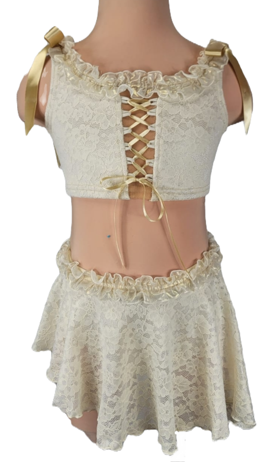 Beautiful Lace Dance Costume