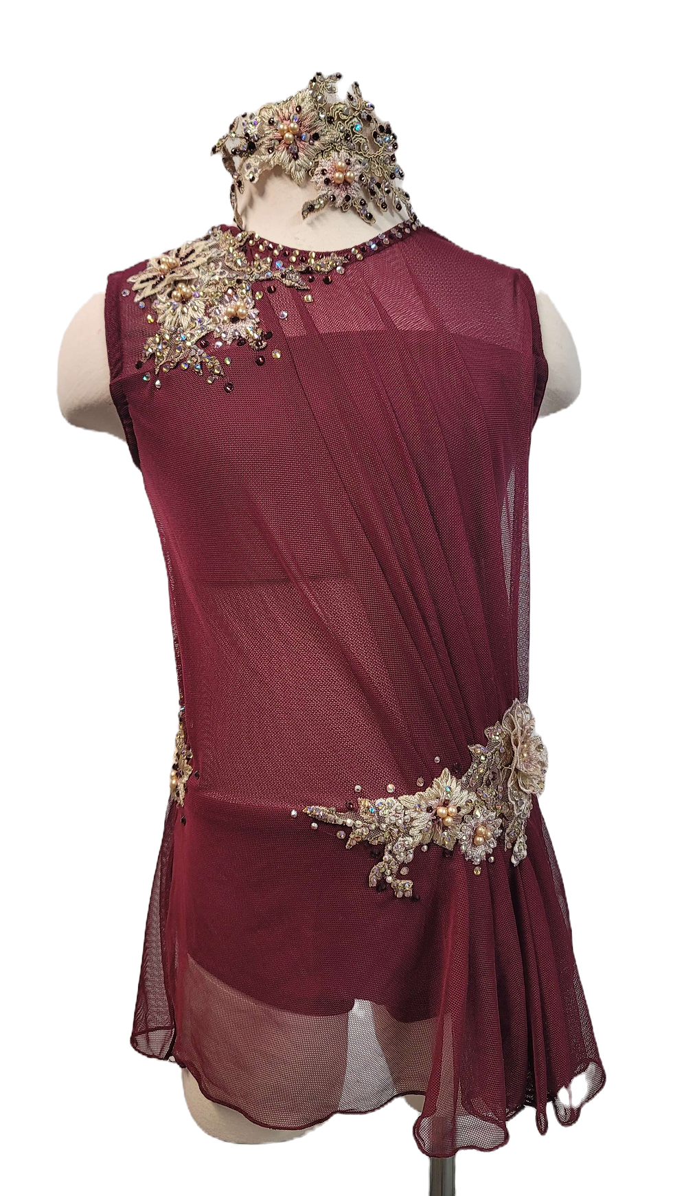 Thumbnail: Beautiful Burgundy Child Large costume 😍 ❤️❤️❤️