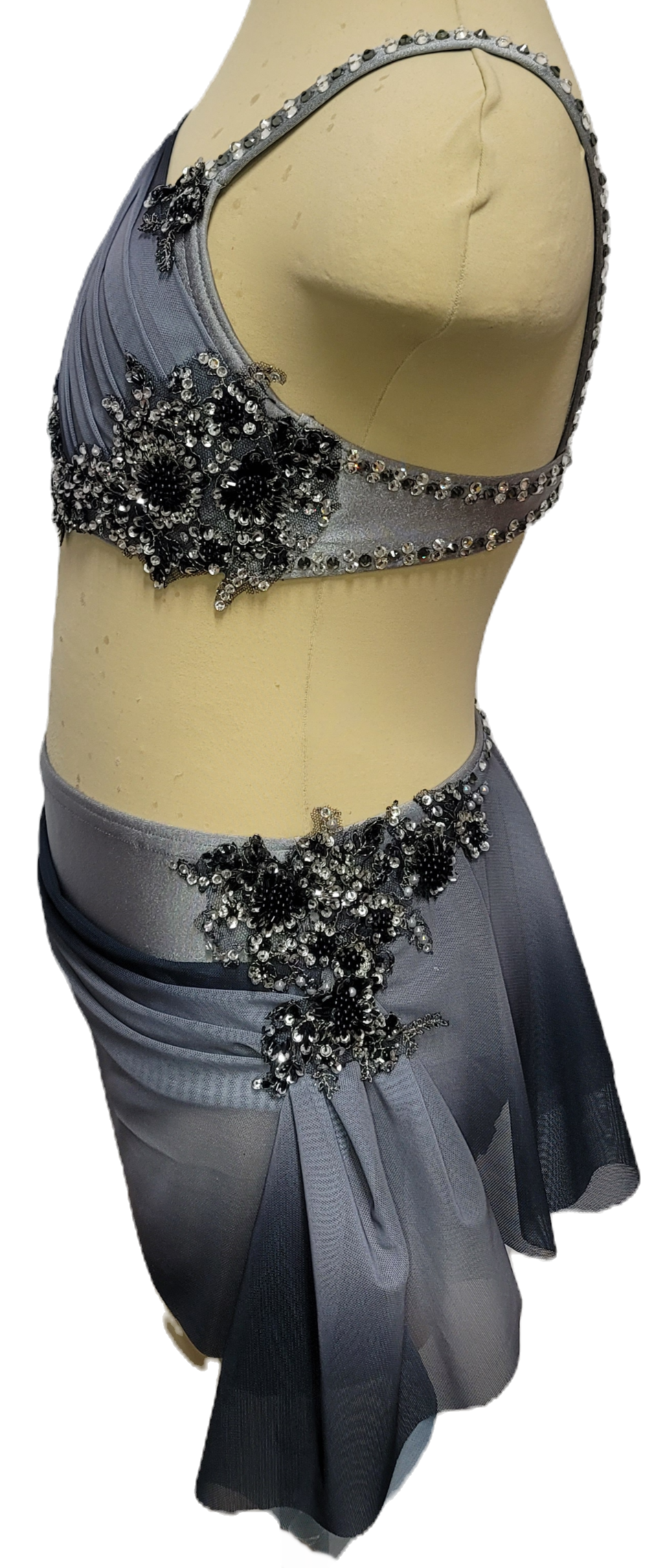 Thumbnail: Gray Ombre Dance Costume