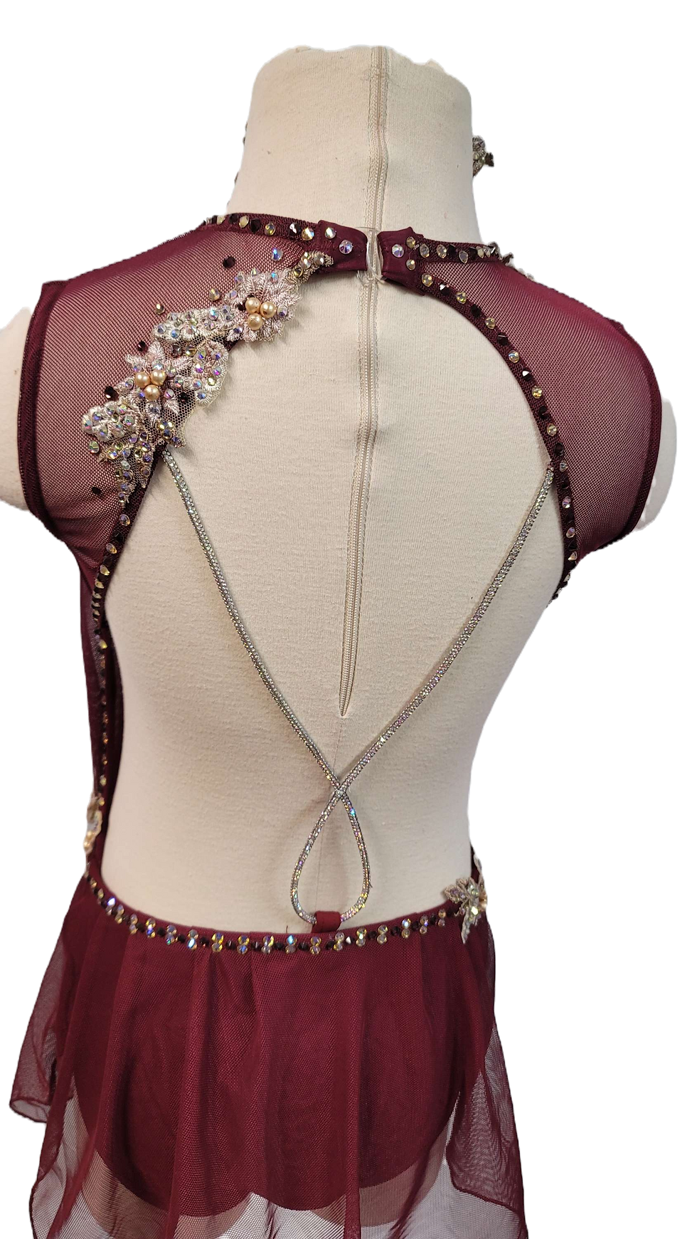 Thumbnail: Beautiful Burgundy Child Large costume 😍 ❤️❤️❤️