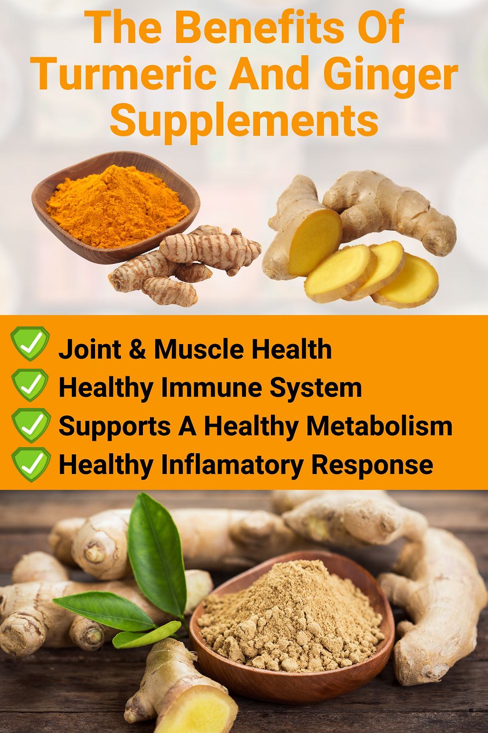 Thumbnail: Organic Turmeric Curcumin, Ginger and Black Pepper   Capsules High Potency