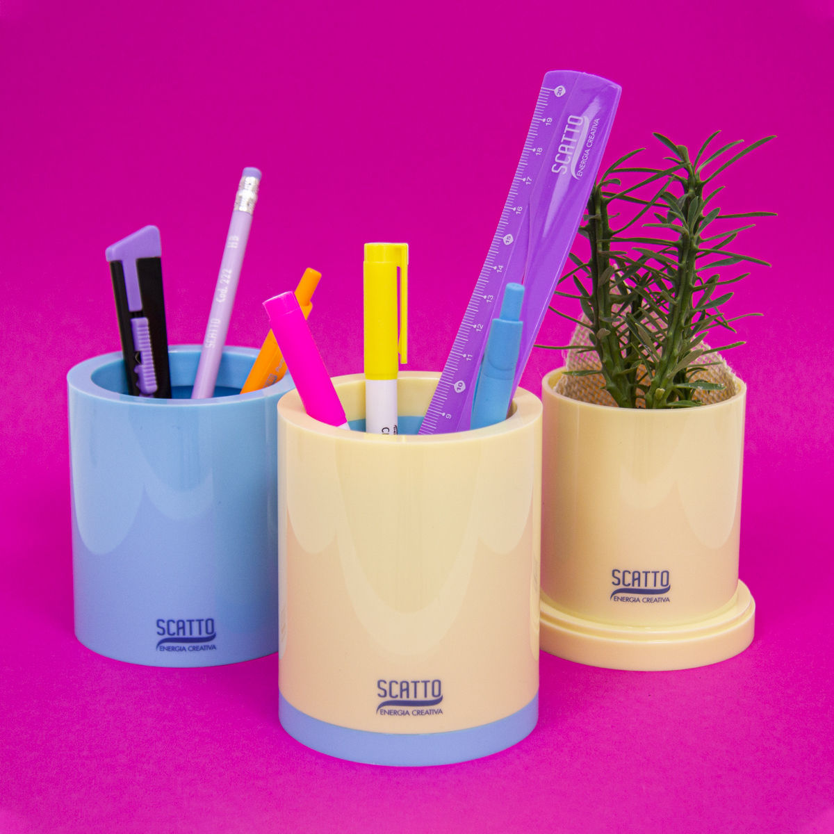 Portapenne-Bicchiere multiuso